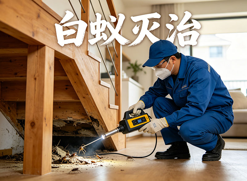 宝山区白蚁灭治服务｜专业消杀，筑牢建筑安全防线