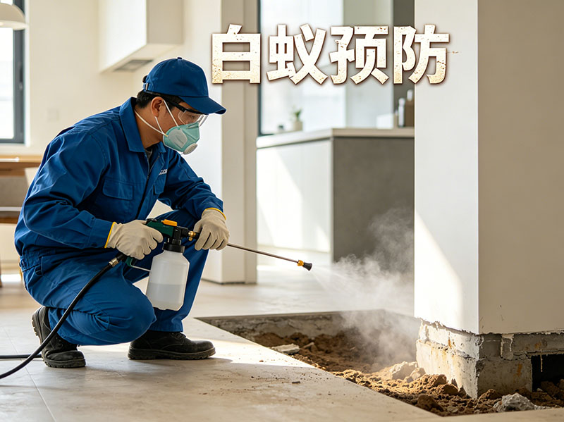 宝山区白蚁预防服务｜事前科学防护，杜绝蚁患滋生